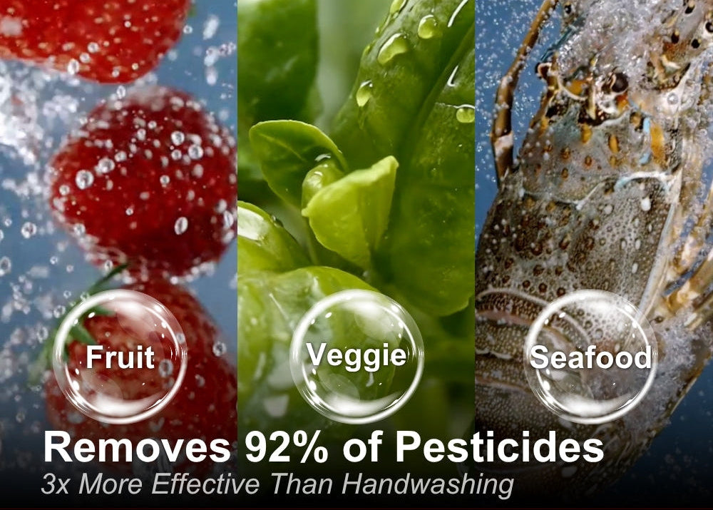 Fruit, Vegetable and Seafood Wash Cycle