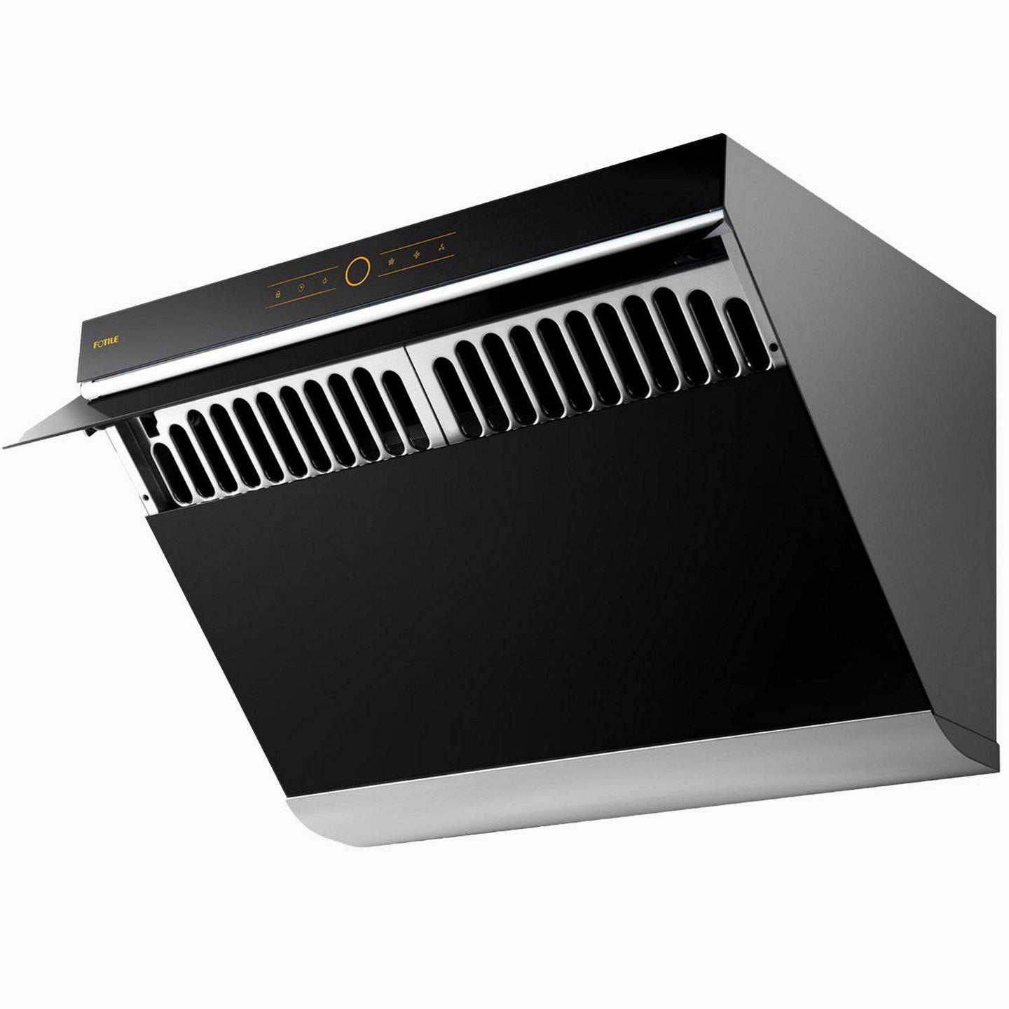 Extra-wide Fume Inlet ensures even suction pressure at every angle