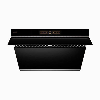Front View of FOTILE JQG7501 Range Hood in Black
