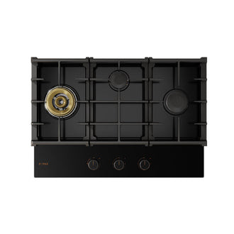 FOTILE 30-inch Tri-Ring tempered glass gas cooktop GLG30301