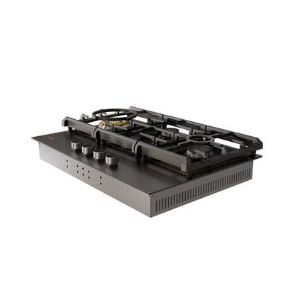 30" Tempered Glass Tri - Ring Gas Cooktop Series | GLG30401 - FOTILE