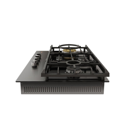 30" Tempered Glass Tri - Ring Gas Cooktop Series | GLG30401 - FOTILE