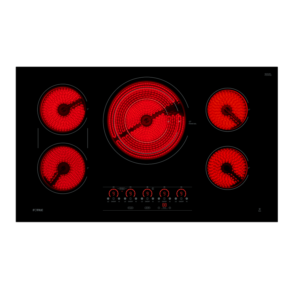 30"/36" InstantHeat™ Electric Cooktop Series | EEG30411 / EEG36511 - FOTILE
