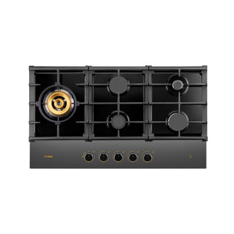 FOTILE 36-inch Tri-Ring anti-glare glass gas cooktop GLG36501-Y