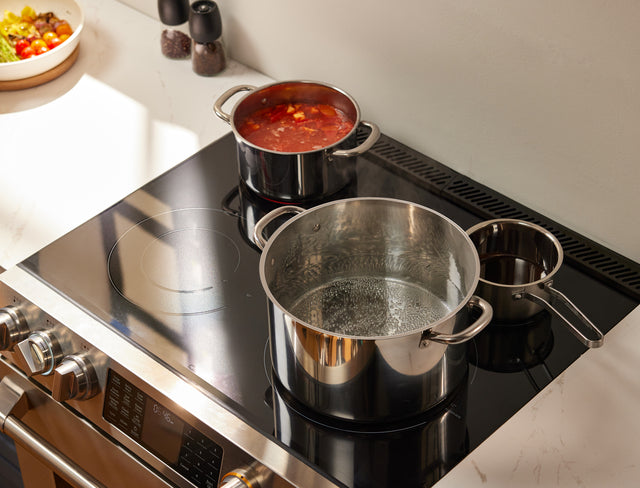3,600W. Faster Heat, Every Burner.