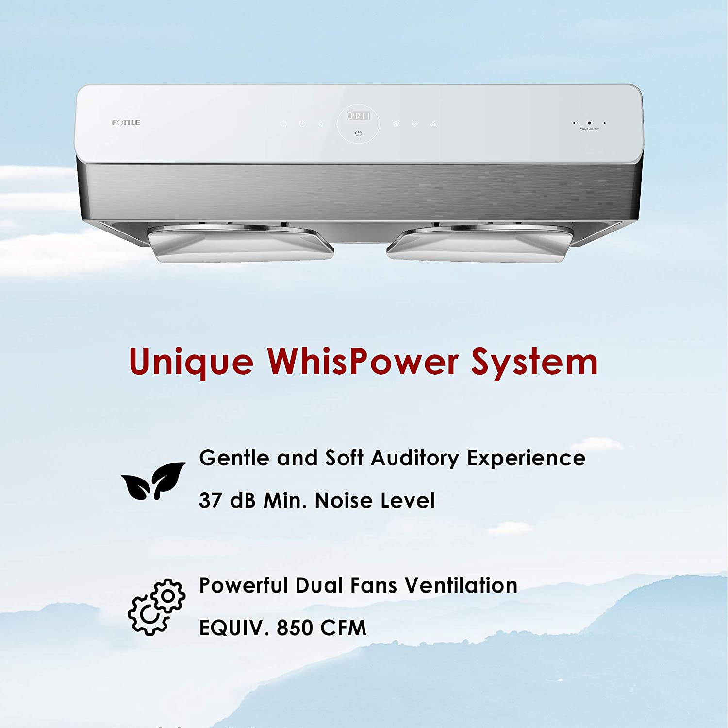 30"/36" Under-Cabinet Range Hood | UQG3002 - FOTILE
