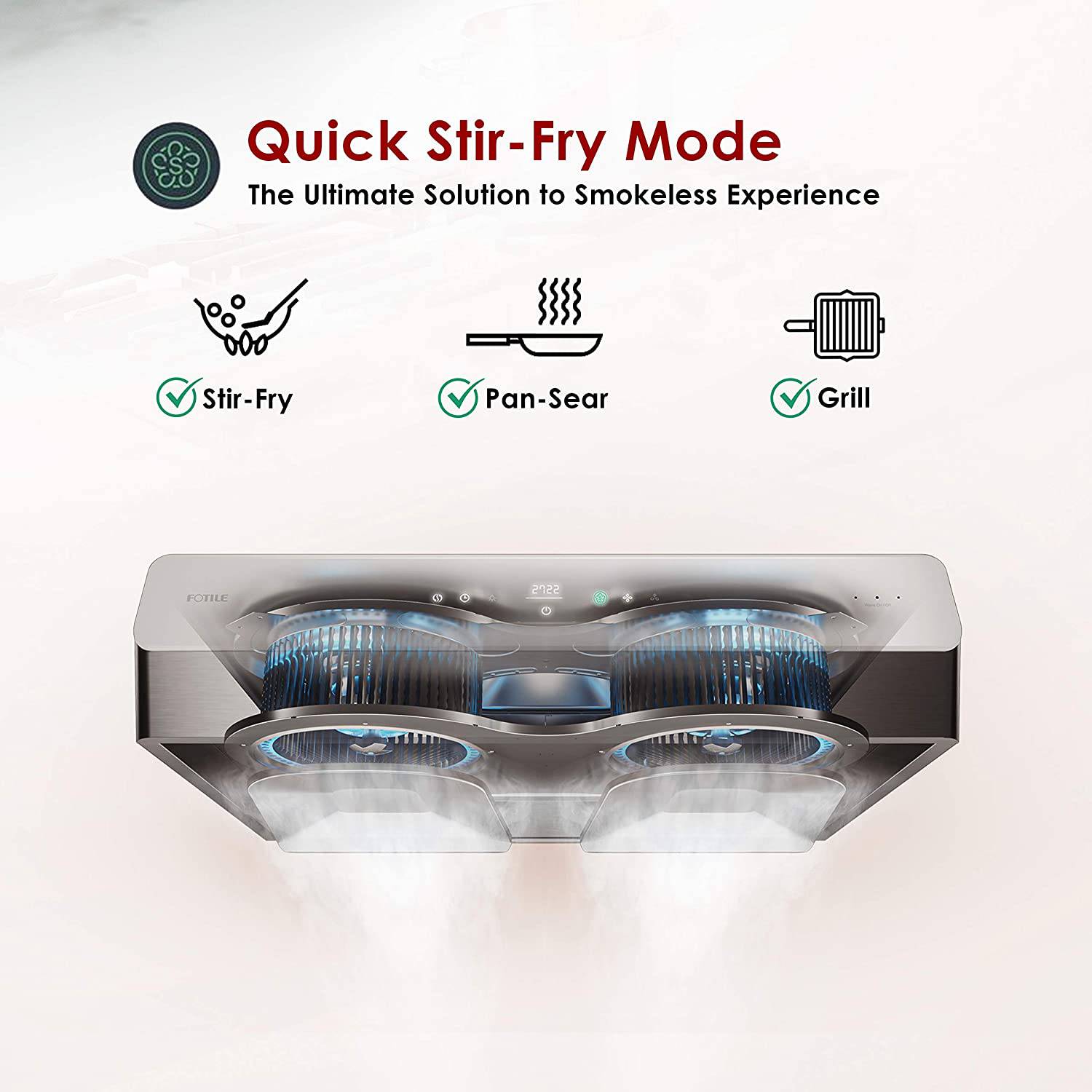 30"/36" Under-Cabinet Range Hood | UQG3002 - FOTILE