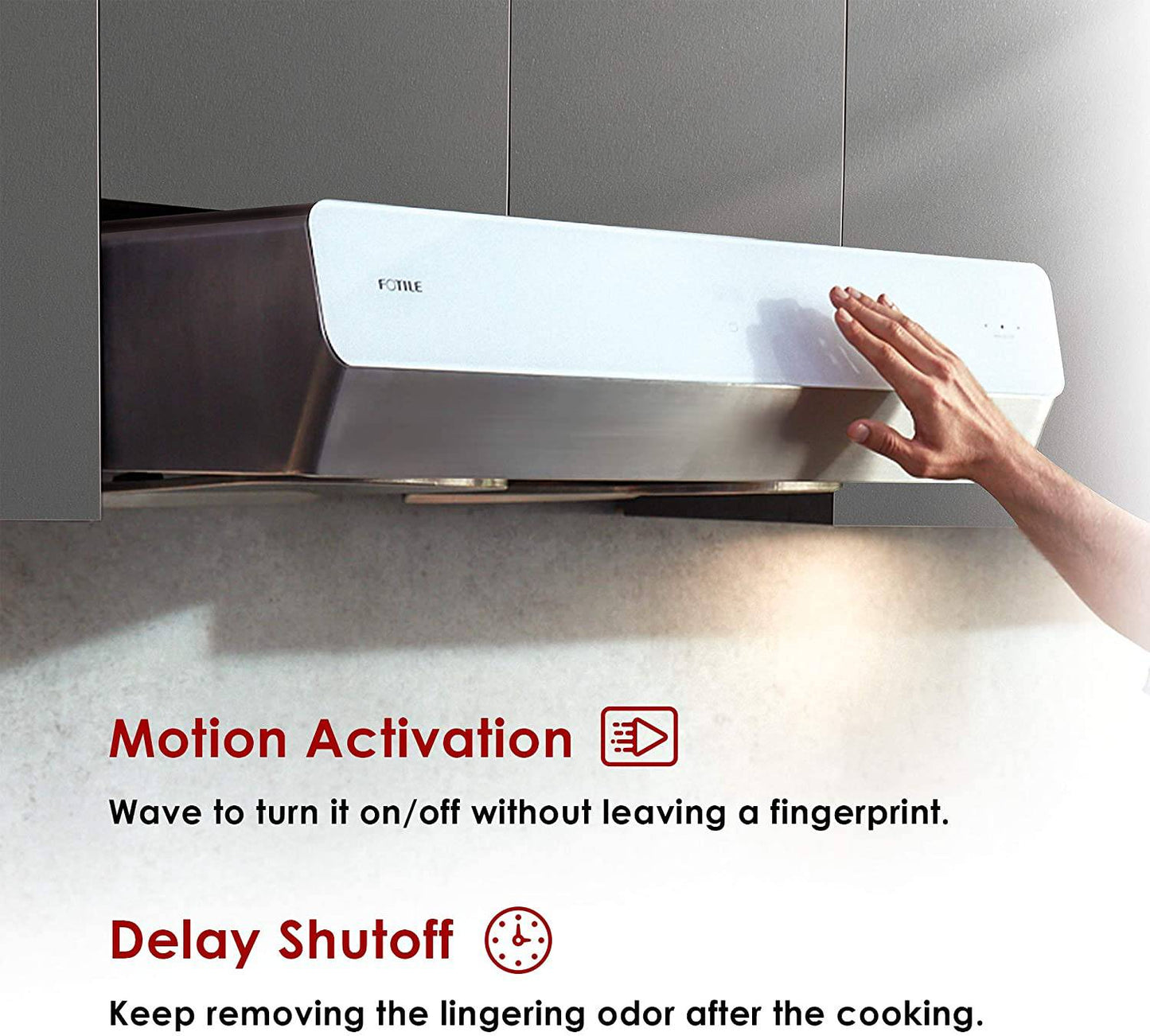 30"/36" Under-Cabinet Range Hood | UQG3002 - FOTILE