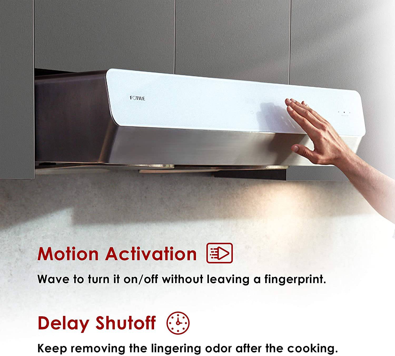 30"/36" Under-Cabinet Range Hood | UQG3002 - FOTILE