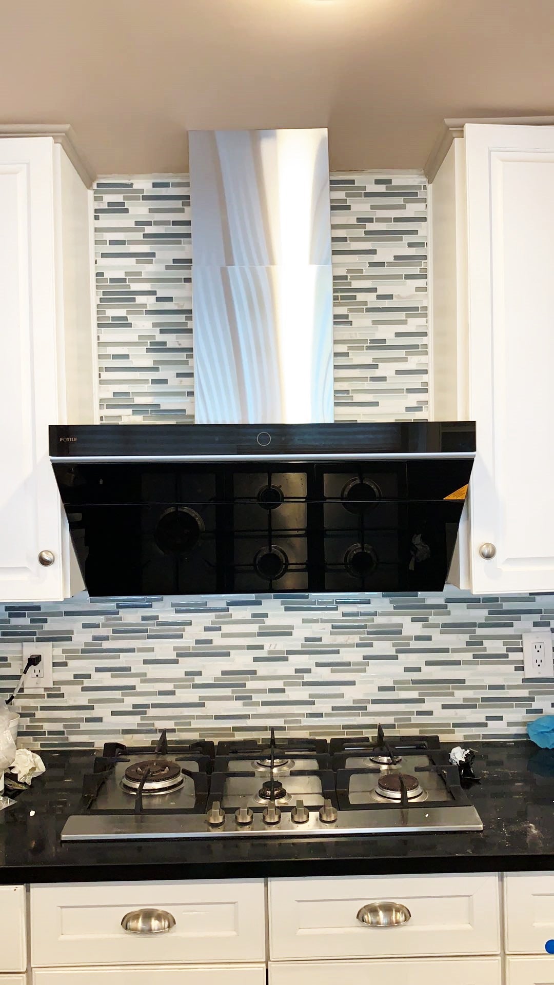 FOTILE ceiling decorative cover for Inclined Vent Series range hoods, view 2