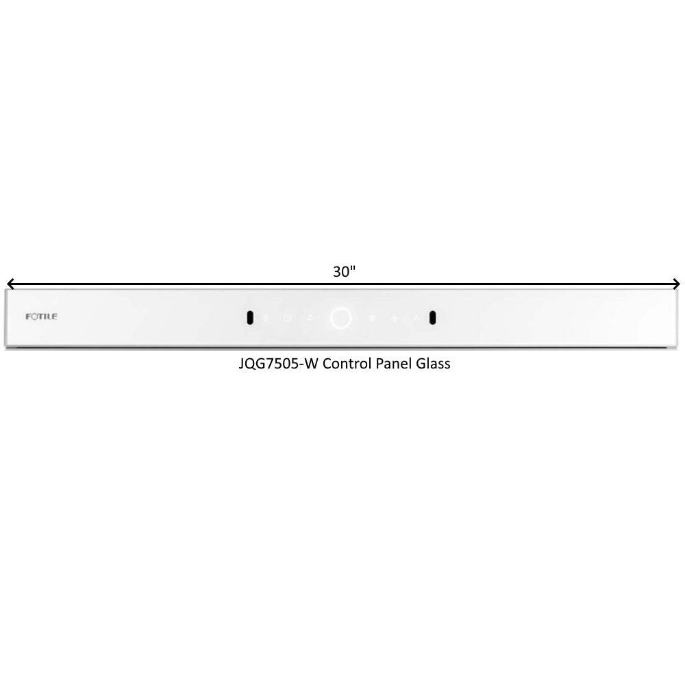 Control Panel Glass for Slant Vent Series - FOTILE