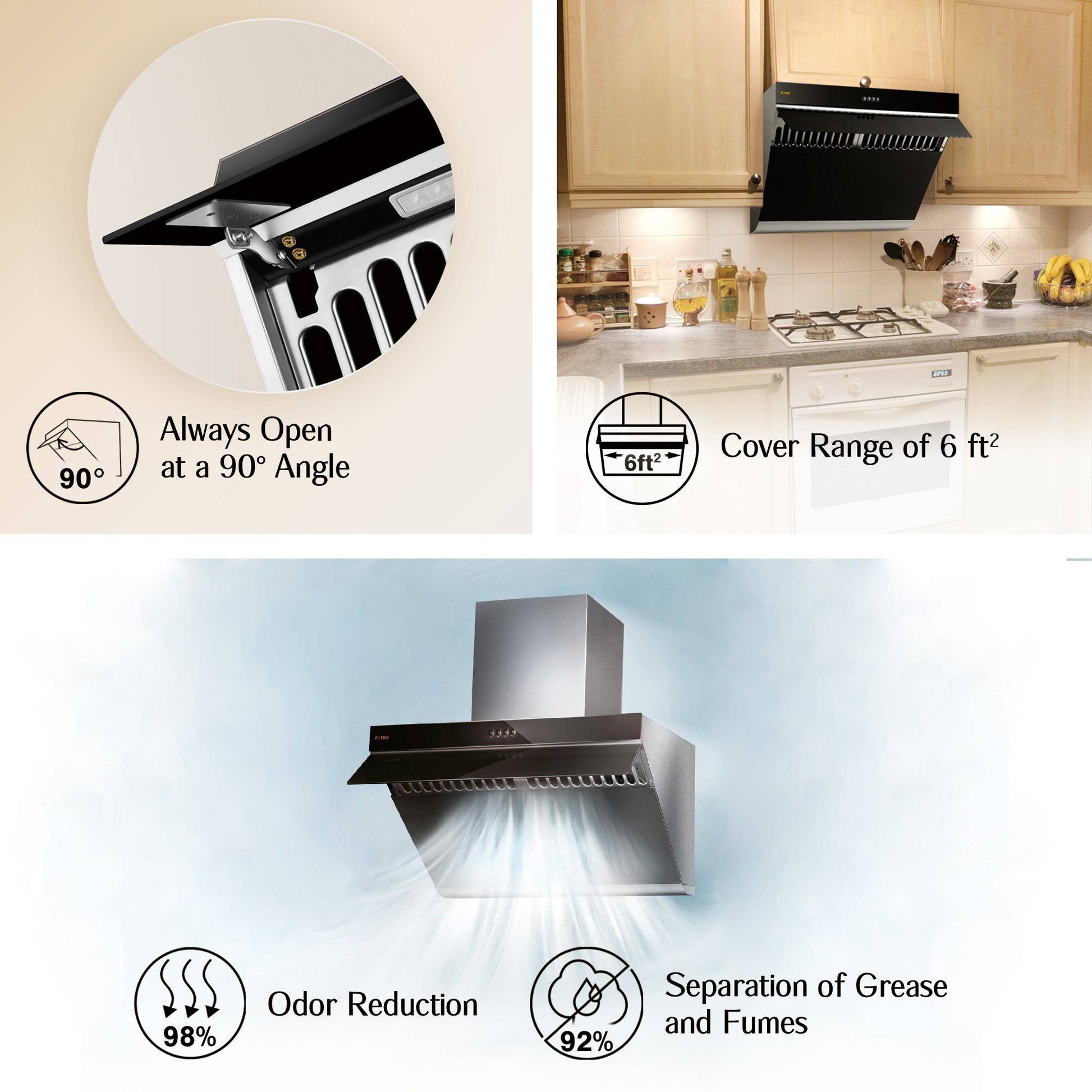 JQG02 Series | 30" Range Hood - FOTILE